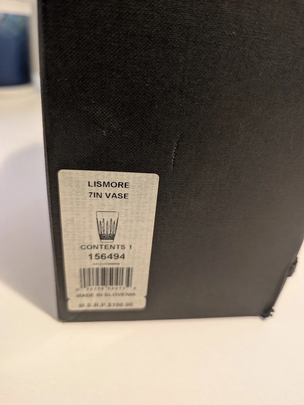 Waterford Crystal Lismore 7 Inch Vase